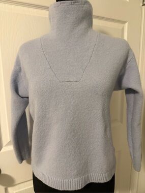 Max Studio 100% Extra Fine Merino Wool Turtleneck Sweater Medium